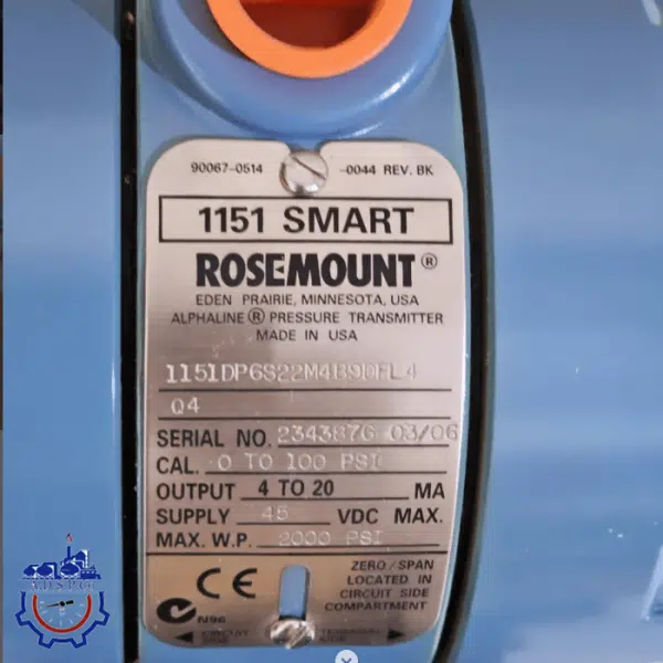 ترنسمیتر اختلاف فشار SMART Rosemount 1151 - Image 4