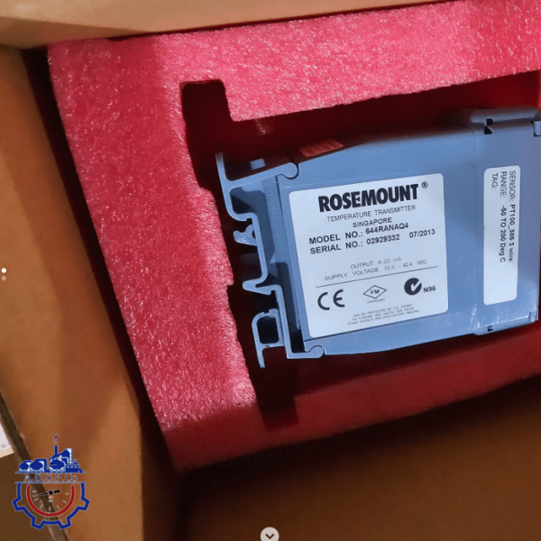 ترنسمیتر دما ریلی Rosemount 644 - تصویر 2